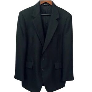 RICHARD CATE MENS VINTAGE SUIT JACKET - BLACK